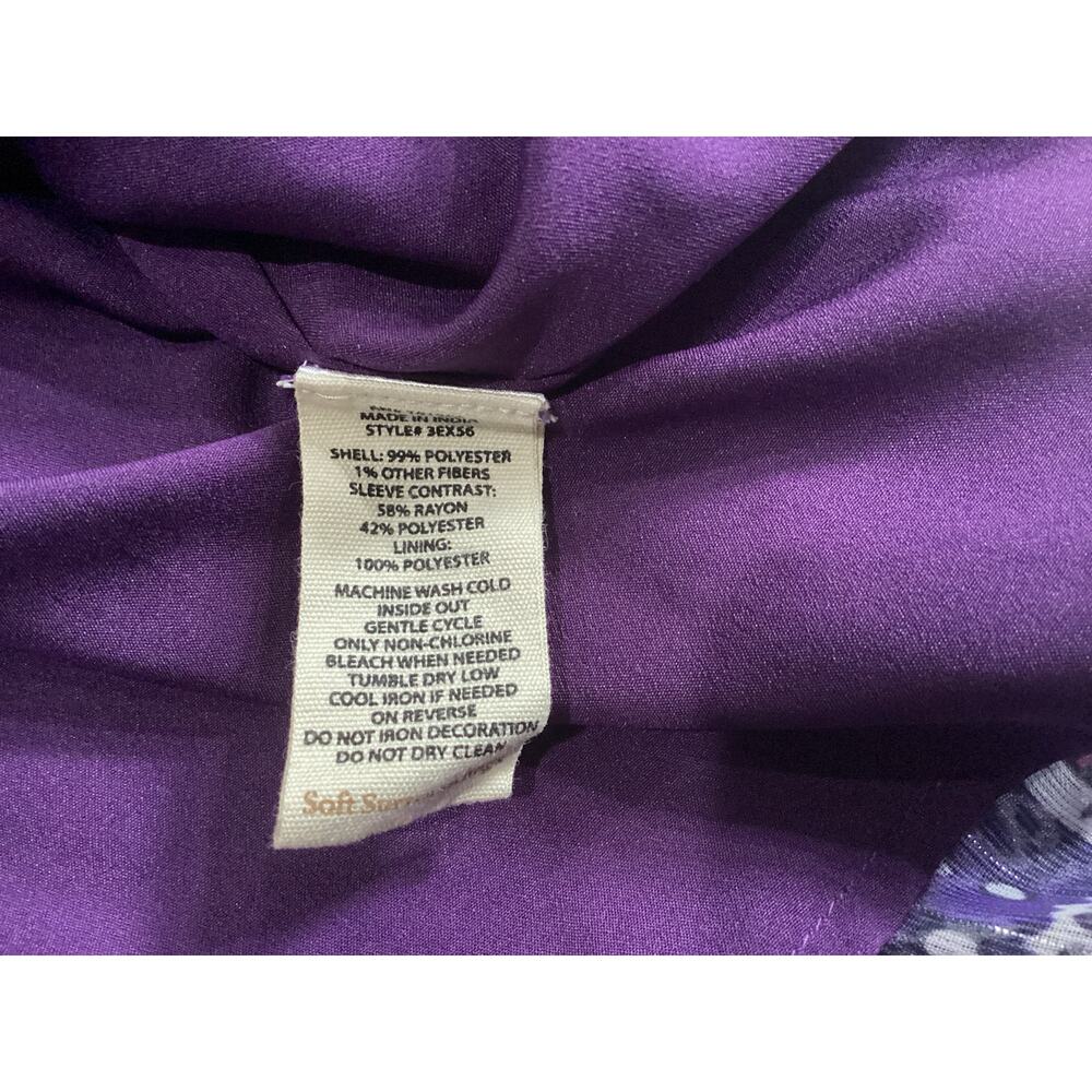 Soft Surroundings Boho Patchwork Blouse With Shee… - image 7